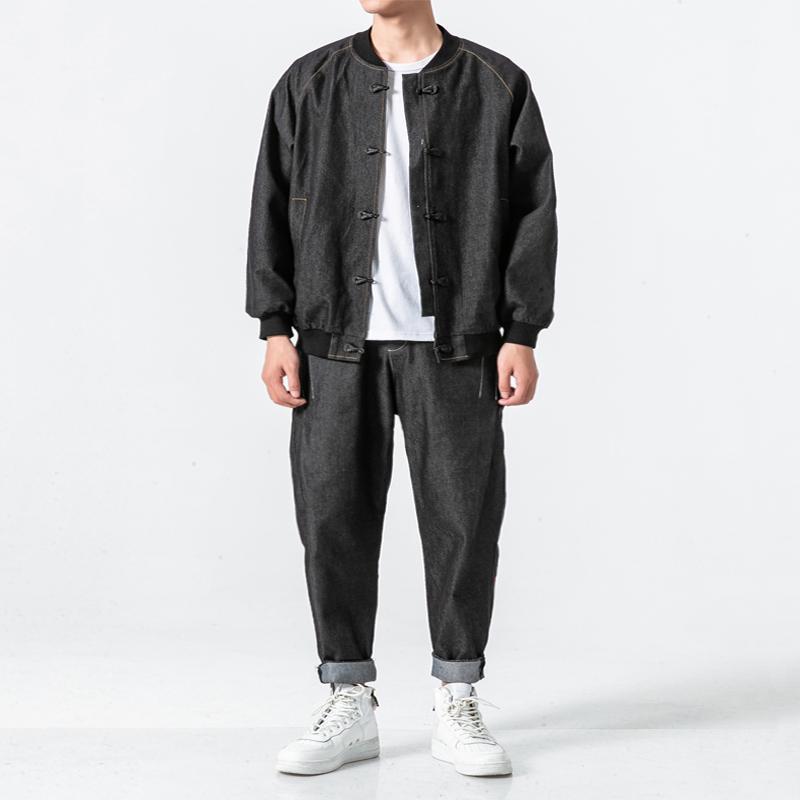 Men's Tracksuits Men 2PCS Sets (jacket+pant) Male Streetwear Hip Hop Fashion Casual Denim Jacket Trousers1, Gray
Men's Tracksuits Men 2PCS Sets (jacket+pant) Male Streetwear Hip Hop Fashion Casual Denim Jacket Trousers1, Gray