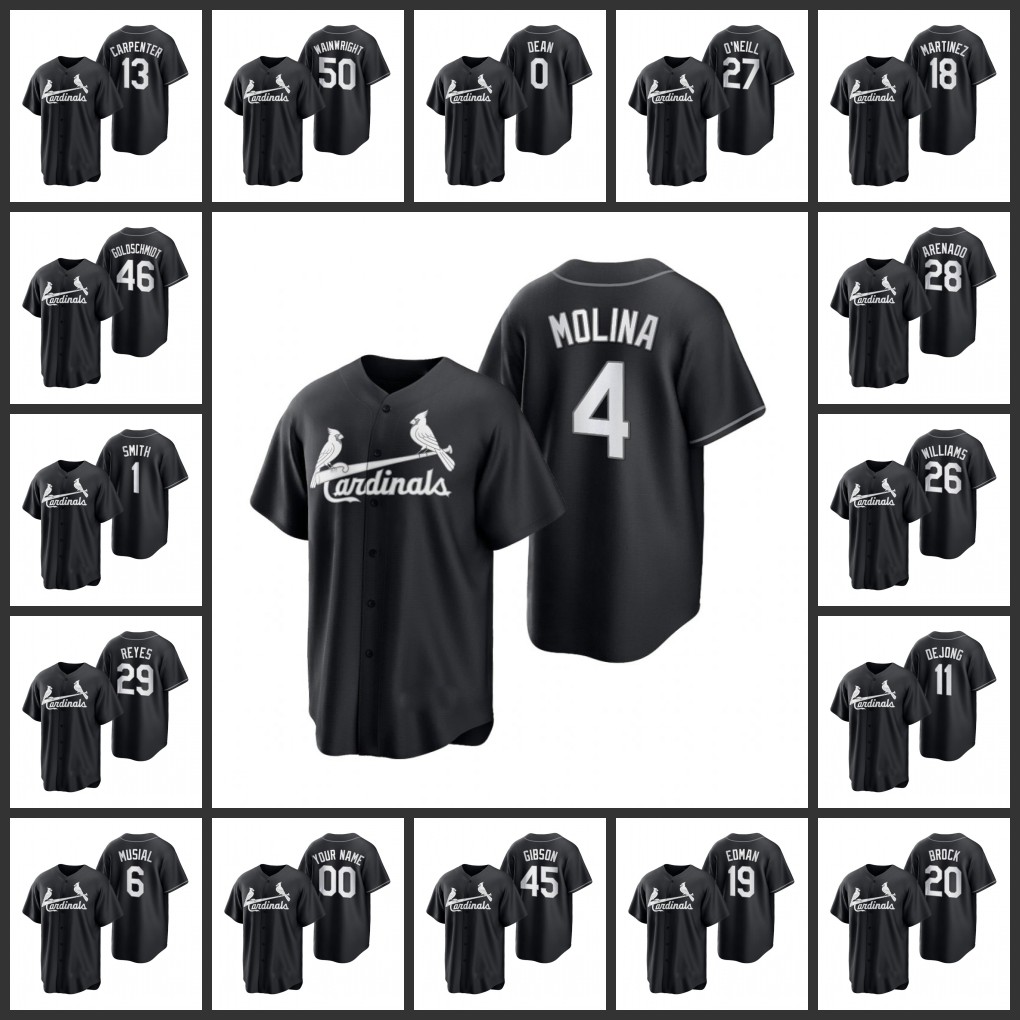 St. Louis''Cardinals''Jersey Men Women Youth #6 Stan Musial 29 Alex Reyes 28 Nolan Arenado Custom Black White All
St. Louis''Cardinals''Jersey Men Women Youth #6 Stan Musial 29 Alex Reyes 28 Nolan Arenado Custom Black White All