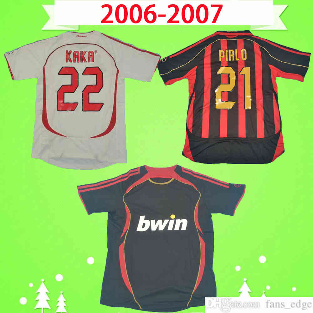 2006 2007 Retro soccer jersey vintage football shirt top uniform home away third 06 07 classic ac Maglia da calcio MALDINI RONALDO MILAN PIRLO SEEDORF, Black;yellow
2006 2007 Retro soccer jersey vintage football shirt top uniform home away third 06 07 classic ac Maglia da calcio MALDINI RONALDO MILAN PIRLO SEEDORF, Black;yellow