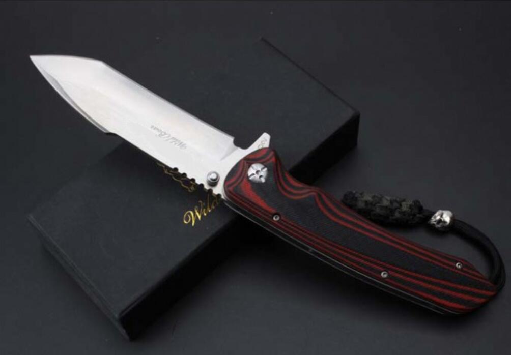 High end folding knife Mountain pig Falcon Tactical folding knife D2 blade G10 handle Camping Tactical outdoor tools
High end folding knife Mountain pig Falcon Tactical folding knife D2 blade G10 handle Camping Tactical outdoor tools