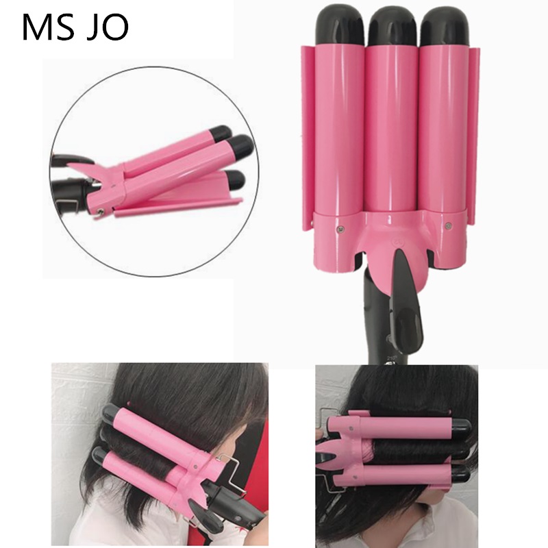 Professional Hair Curling Iron Ceramic Triple Barrel Hair Curler Irons Hair Wave Waver Styling Tools Styler Wand
Professional Hair Curling Iron Ceramic Triple Barrel Hair Curler Irons Hair Wave Waver Styling Tools Styler Wand