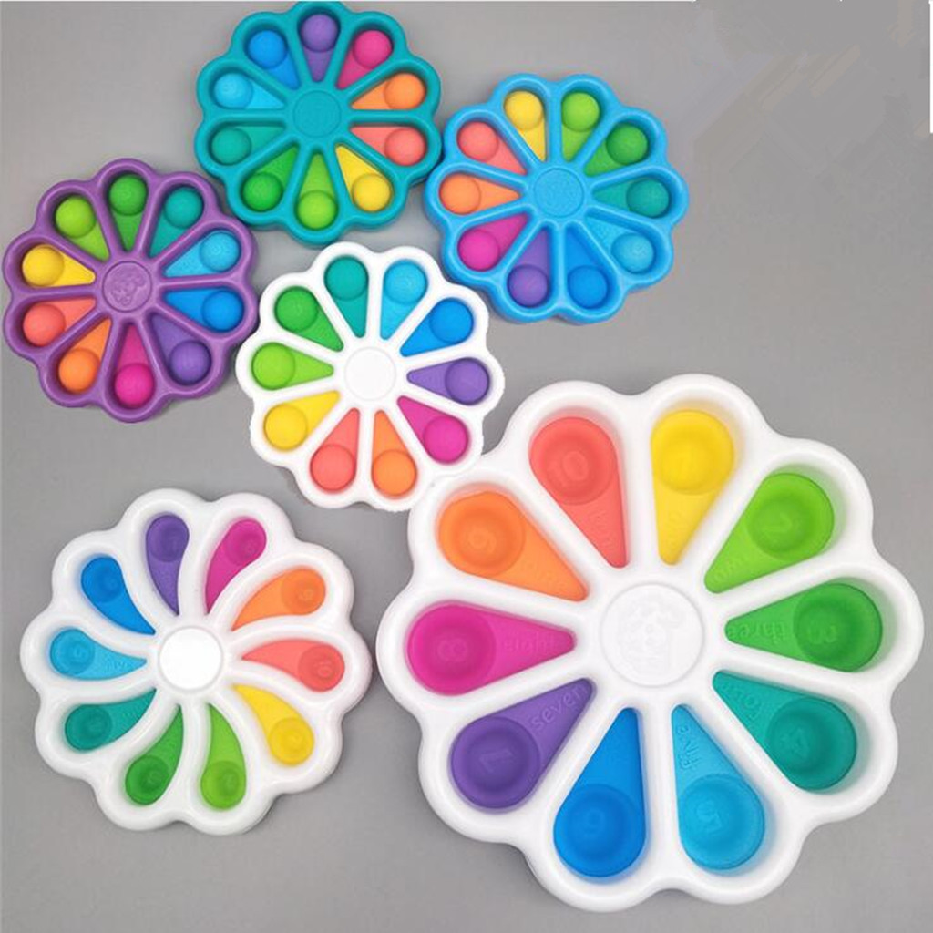 50PCS/DHL 15CM rainbow flower bubble poppers board pop push bubble fidget toys sensory big size sunflower squeeze puzzle vent ball simple toy H483MSY
50PCS/DHL 15CM rainbow flower bubble poppers board pop push bubble fidget toys sensory big size sunflower squeeze puzzle vent ball simple toy H483MSY