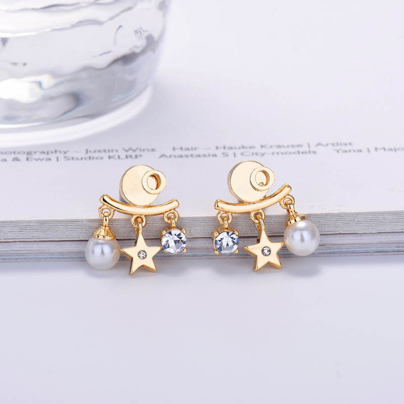 Fashion Designer Stud Earrings for Women Gold Diamond Dangle Earrings Party Wedding Lovers Gift Engagement Jewelry for Bride with Box
Fashion Designer Stud Earrings for Women Gold Diamond Dangle Earrings Party Wedding Lovers Gift Engagement Jewelry for Bride with Box