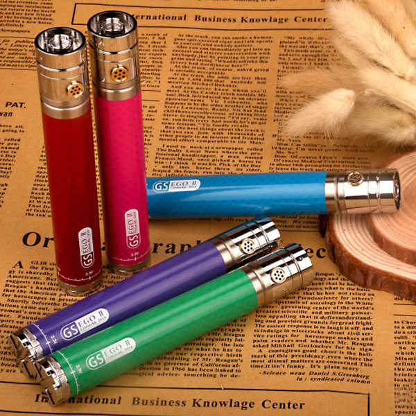 GS EGO II TWIST VV Preheat Battery 2200mAh 3.3v-4.8v Voltage Adjustable E Cigarette with Micro USB Charger multicolor
GS EGO II TWIST VV Preheat Battery 2200mAh 3.3v-4.8v Voltage Adjustable E Cigarette with Micro USB Charger multicolor