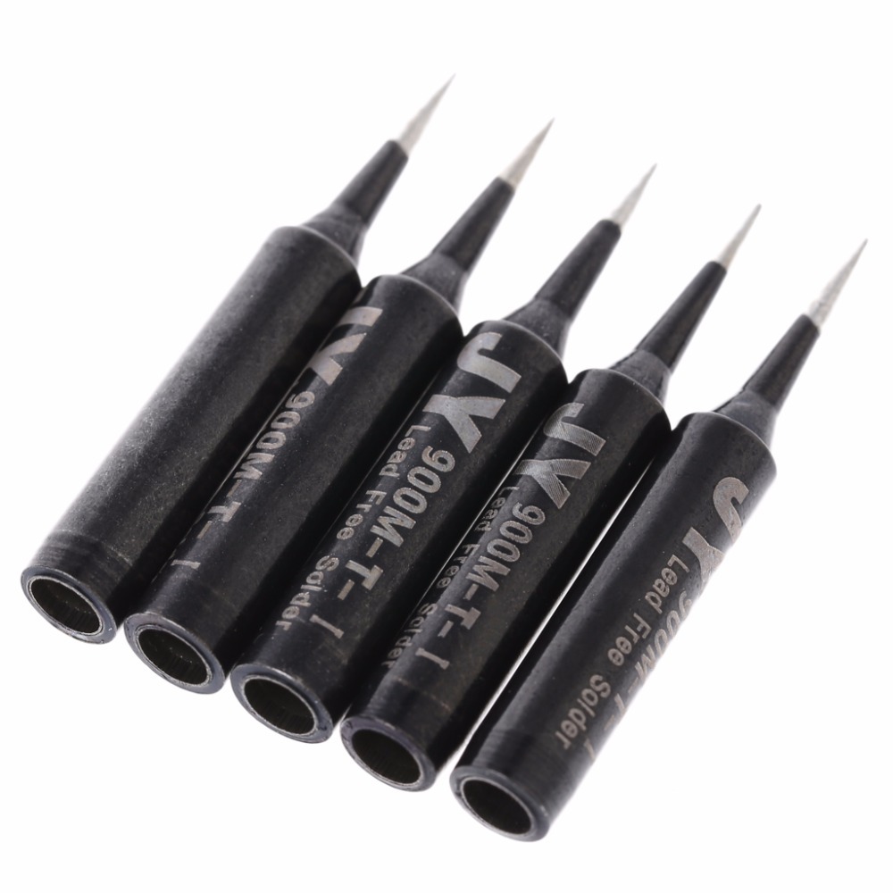 6 Pattern 5 Pcs 900M-T Copper Replacement Order Style Soldier bolt Soldier Tip Lead Free for Hakko 936/saike 936 852d + 909D
