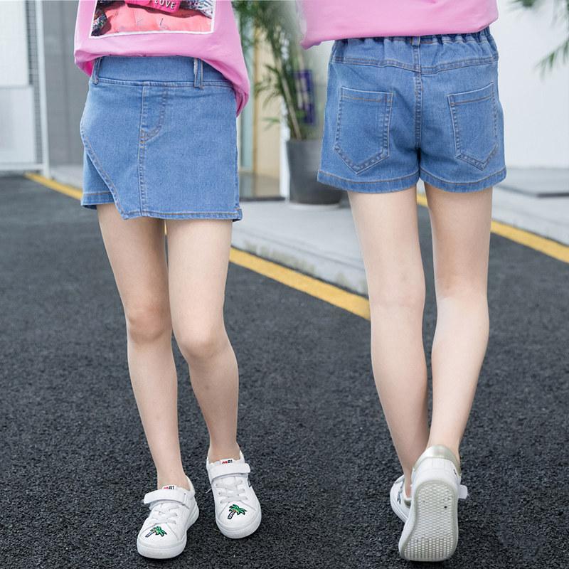 Skirts Elegant Children Casual Female Teen Jean Skirt Mini Length Sexy School Girl Shorts Denim For Girls 4-12 Year Old Teenager, Blue
Skirts Elegant Children Casual Female Teen Jean Skirt Mini Length Sexy School Girl Shorts Denim For Girls 4-12 Year Old Teenager, Blue
