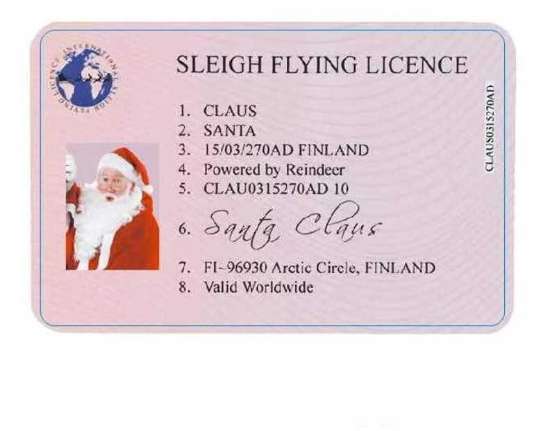 Christmas Gift Santa Greeting Cards 86*54mm Claus Funny Driver's License Card Novelty Toys Many kinds to choose
Christmas Gift Santa Greeting Cards 86*54mm Claus Funny Driver's License Card Novelty Toys Many kinds to choose
