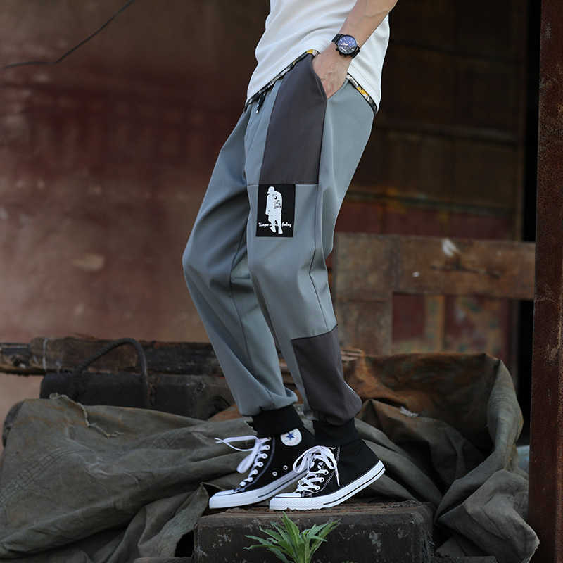 Autumn men's pants loose 2021 Korean version of the trend of wild large size M-5XL sports casual pants men Pantalones De Hombre Y0811
