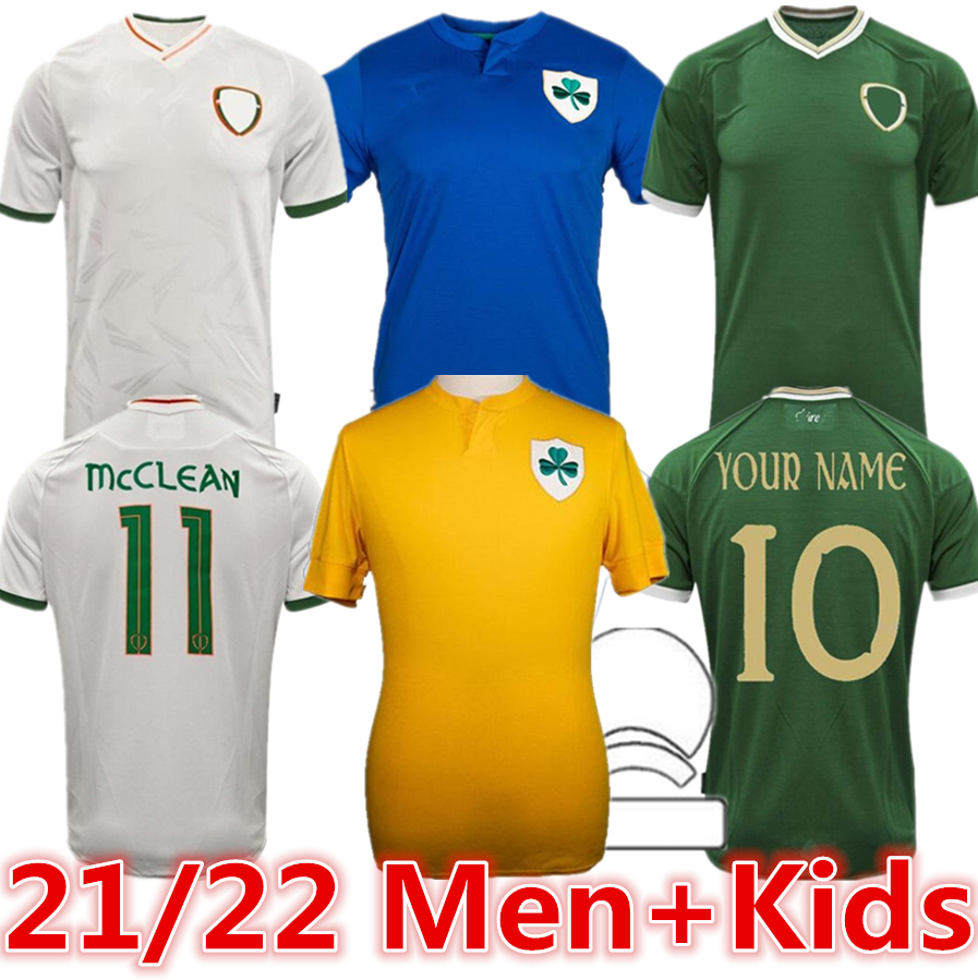 2021 2022 Ireland 100TH centenary Soccer JerseyS SPCIAL 21 DUFFY McClean DOHERTY HENDRICK idan Football shirt Hendrick uniforms Adult men kit SHIRTS top thailand, Black
2021 2022 Ireland 100TH centenary Soccer JerseyS SPCIAL 21 DUFFY McClean DOHERTY HENDRICK idan Football shirt Hendrick uniforms Adult men kit SHIRTS top thailand, Black