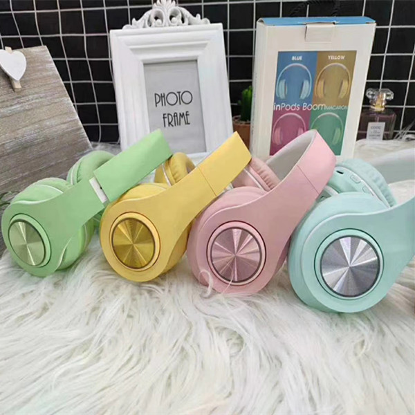 Inpods Boom Macaron Wireless bluetooth earphones 5.0 + EDR Headphones supported Micro SD card with MP3 Player FM radio Micphone, Mixed color
Inpods Boom Macaron Wireless bluetooth earphones 5.0 + EDR Headphones supported Micro SD card with MP3 Player FM radio Micphone, Mixed color