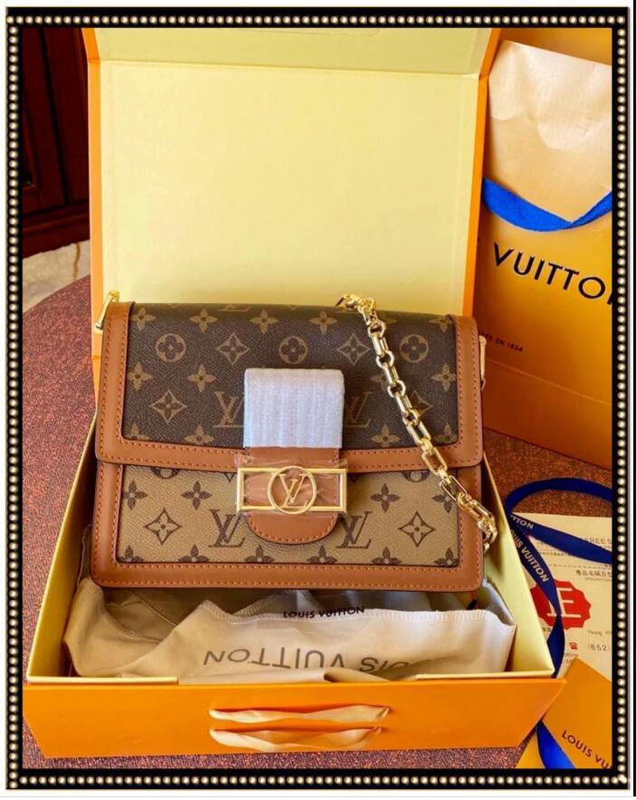 Lv LOUIS BAG VITTON Dauphine Bags Luxury Handbags Messenger Bag Women Genuine Leather Chain Shoulder Bags Crossbody Tote
Lv LOUIS BAG VITTON Dauphine Bags Luxury Handbags Messenger Bag Women Genuine Leather Chain Shoulder Bags Crossbody Tote