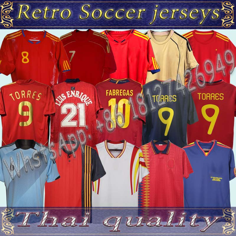 2020 Spain retro soccer Jersey 1994 RAUL Hierro LUIS ENSRIQUE XAVI ALONSO Caminero Iniesta PUYOL PIQUE David Villa 2010TORRES 2008 2012 1996, Black;yellow
2020 Spain retro soccer Jersey 1994 RAUL Hierro LUIS ENSRIQUE XAVI ALONSO Caminero Iniesta PUYOL PIQUE David Villa 2010TORRES 2008 2012 1996, Black;yellow