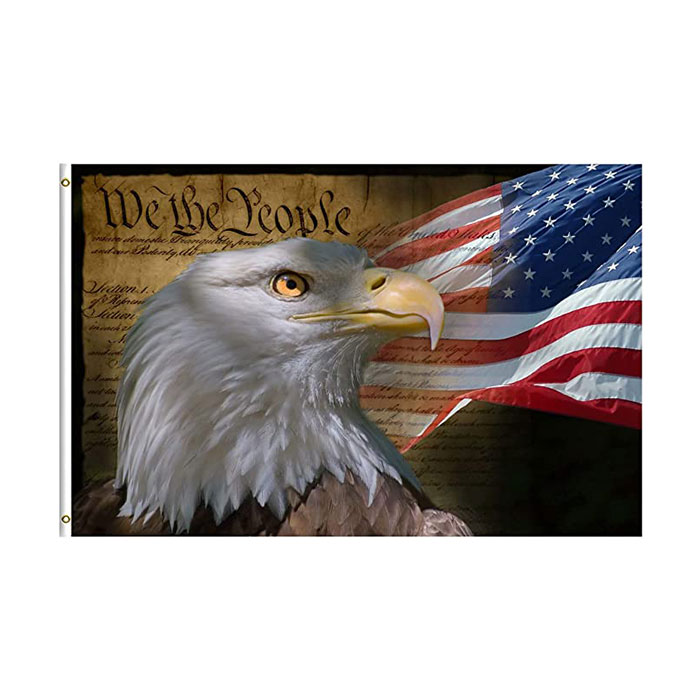 Vintage American Bald Eagle 4th of July Flag Vivid Color UV Fade Resistant Outdoor Double Stitched Decoration Banner 90x150cm Sports Digital Print Wholesale
Vintage American Bald Eagle 4th of July Flag Vivid Color UV Fade Resistant Outdoor Double Stitched Decoration Banner 90x150cm Sports Digital Print Wholesale