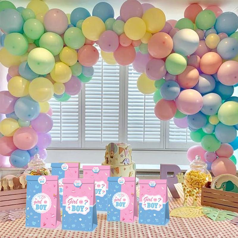 12pcs Boy Or Girl Gender Reveal Paper Candy Bag Baby Shower Cookie Gift With Stickers Party Decoration Supplie Wrap
12pcs Boy Or Girl Gender Reveal Paper Candy Bag Baby Shower Cookie Gift With Stickers Party Decoration Supplie Wrap