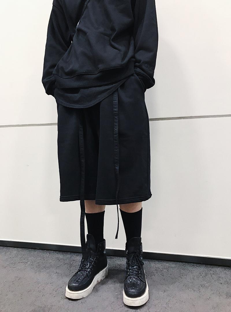 Cropped Pants Men's Summer Loose Trend Tide Brand Ins Harlan Sports 7 Points Casual Shorts