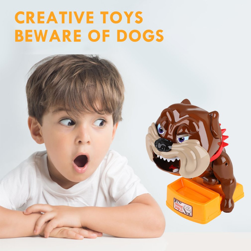 Creative Toy classic Bulldog Crocodile Shark Mouth Dentist Bite Finger Game Biting Finger dog Toy Funny Gag Interaction Joke Toy, Dog1
Creative Toy classic Bulldog Crocodile Shark Mouth Dentist Bite Finger Game Biting Finger dog Toy Funny Gag Interaction Joke Toy, Dog1