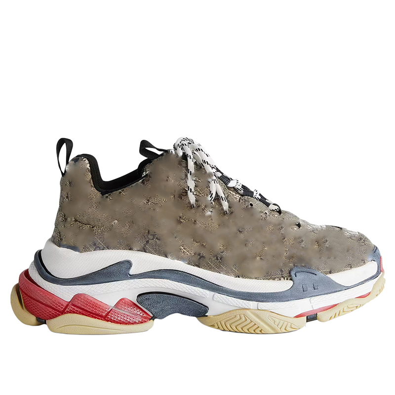 2022 Authentic The Hacker Project Triple S Flora Print Beige Green Yellow Sneakers Men Women Shoes Sports Trainers Old Dad Platform Paris 17FW With Original Box, Brown
2022 Authentic The Hacker Project Triple S Flora Print Beige Green Yellow Sneakers Men Women Shoes Sports Trainers Old Dad Platform Paris 17FW With Original Box, Brown