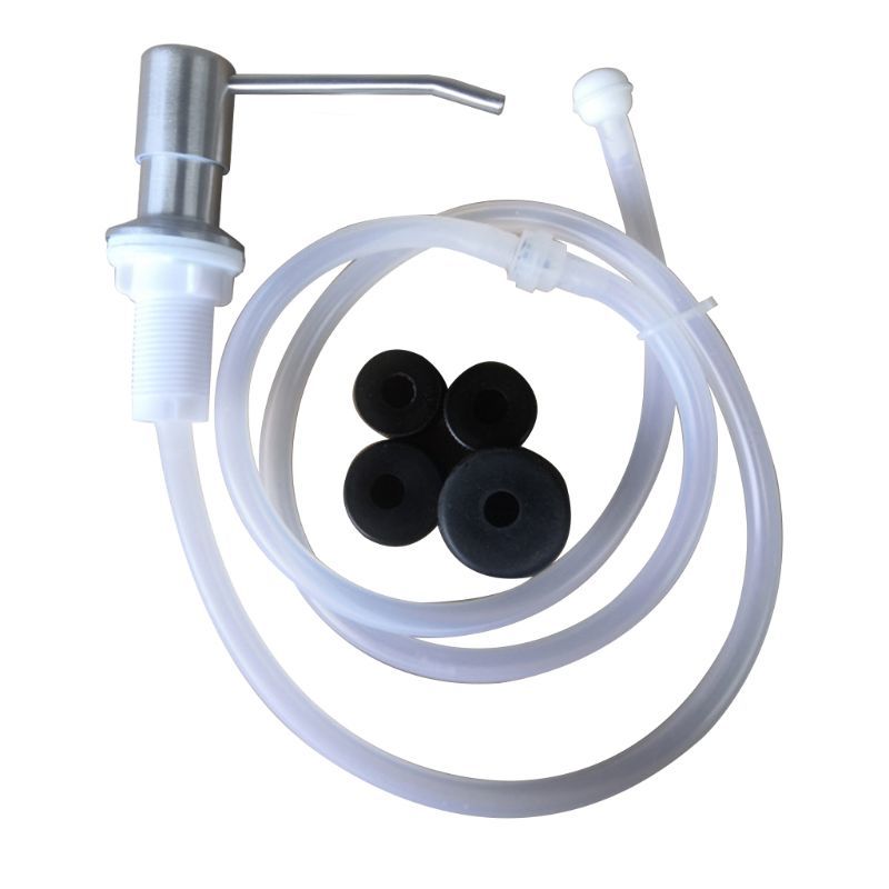 1Set Rvs Spoelbak Zeepdispenser Lotion Pomp Extension Tube 40JA