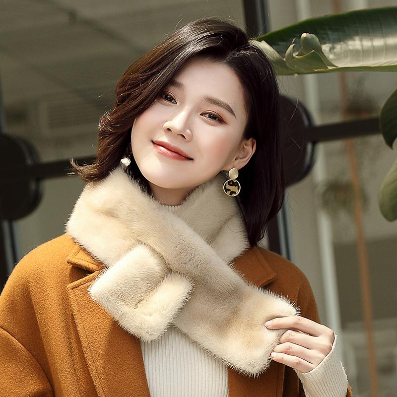 Scarves Lantafe Mink Scarf Winter Scarfs For Women Simple Style High Quality Whole Fur Real Collar Keep Warm Fashion
Scarves Lantafe Mink Scarf Winter Scarfs For Women Simple Style High Quality Whole Fur Real Collar Keep Warm Fashion