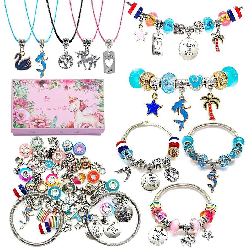 Earrings & Necklace Christmas Ornaments DIY Bracelet Jewelry Set Advent Calendar Bracelets Accessory Kit Gift For Kids, Silver
Earrings & Necklace Christmas Ornaments DIY Bracelet Jewelry Set Advent Calendar Bracelets Accessory Kit Gift For Kids, Silver