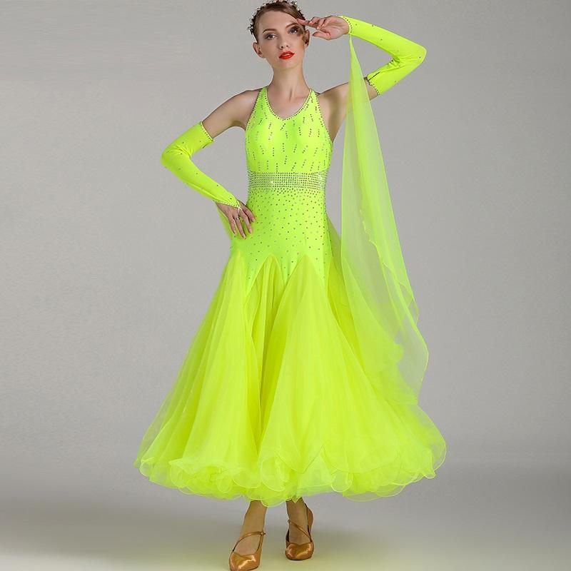 Stage Wear Ballroom Gown Dance Competition Dresses For Dancing Sequins Waltz Dress Clothing Tango Rumba Costume, Black;red
Stage Wear Ballroom Gown Dance Competition Dresses For Dancing Sequins Waltz Dress Clothing Tango Rumba Costume, Black;red