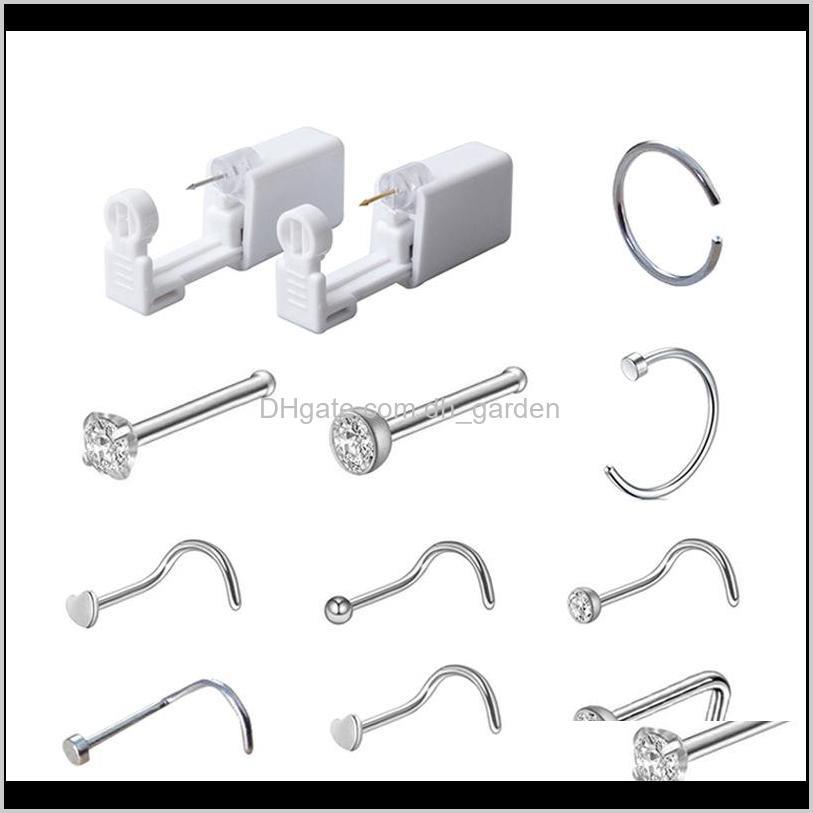 Rings & Drop Delivery 2021 Disposable Safe Sterile Unit For Gem Studs Piercing Gun Piercer Tool Hine Kit Earring Nose Stud Body Jewelry Gocju, Silver
Rings & Drop Delivery 2021 Disposable Safe Sterile Unit For Gem Studs Piercing Gun Piercer Tool Hine Kit Earring Nose Stud Body Jewelry Gocju, Silver