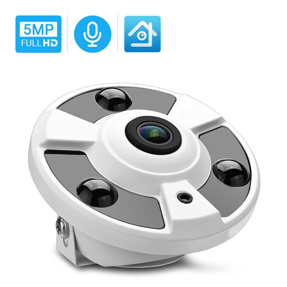 Hamrolte 5MP ONVIF IP Camera 1.7MM Fisheye Lens Panoramic Camera 180Degree Wide Angle Internal Audio Nightvision H.265 Xmeye
Hamrolte 5MP ONVIF IP Camera 1.7MM Fisheye Lens Panoramic Camera 180Degree Wide Angle Internal Audio Nightvision H.265 Xmeye