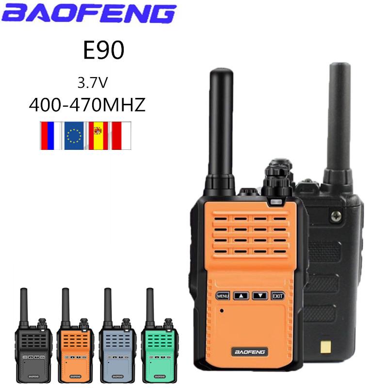 Baofeng BF-E90 Walkie Talkie With Headset 5W Power PVC+ABS Portable 16 Channels 400-470Mhz Frequency UHF
Baofeng BF-E90 Walkie Talkie With Headset 5W Power PVC+ABS Portable 16 Channels 400-470Mhz Frequency UHF