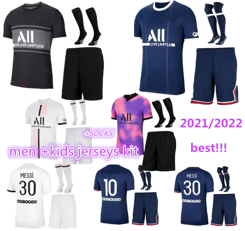 Maillots de football adult kit 21 22 Fourth third soccer jersey 2021 2022 MBAPPE ICARDI shirt men kids jerseys set uniform maillot foot Paris messi 30
Maillots de football adult kit 21 22 Fourth third soccer jersey 2021 2022 MBAPPE ICARDI shirt men kids jerseys set uniform maillot foot Paris messi 30