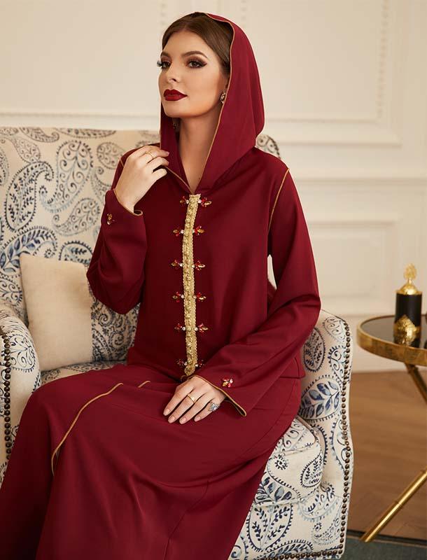 Ethnic Clothing Ramadan Kaftan Moroccan Abaya Dubai Muslim Fashion Abayas For Women Turkish Dresses Islam Robe Femme De Moda Musulmana
Ethnic Clothing Ramadan Kaftan Moroccan Abaya Dubai Muslim Fashion Abayas For Women Turkish Dresses Islam Robe Femme De Moda Musulmana