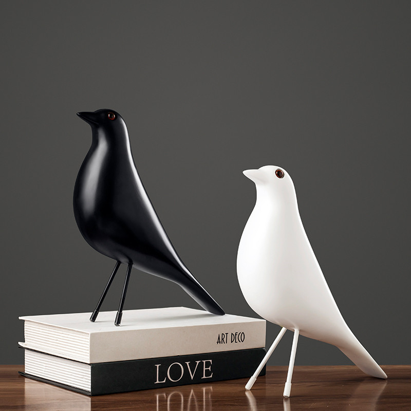 Resin Creative Bird Craft Bird Figurine Statue Office Ornaments Nordic Simple Pigeon Sculpture Home Decoration Accessories
Resin Creative Bird Craft Bird Figurine Statue Office Ornaments Nordic Simple Pigeon Sculpture Home Decoration Accessories