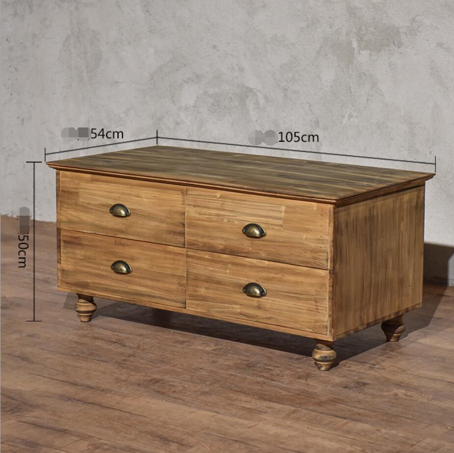 Commercial Furniture Clothes display rack simple water table combination clothing store front desk solid wood high and low floor type middle island sh