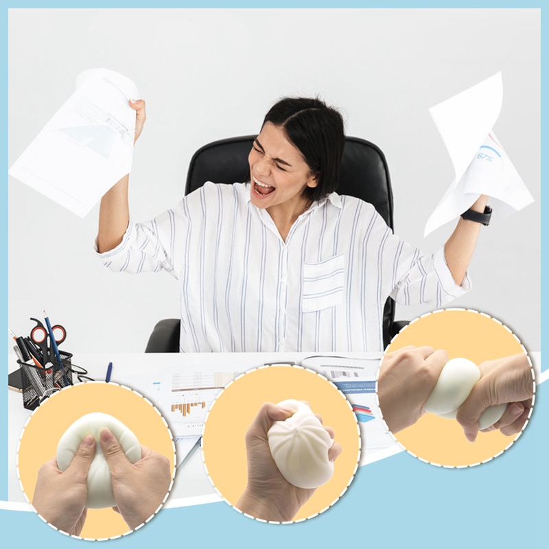 Fidget Toys Squeeze Antistress Steamer Of Steamed Stuffed Bun Toy Squishy Squishies Cute Prank Mochi Funny Stress Reliever Venting Joking Gift 0683