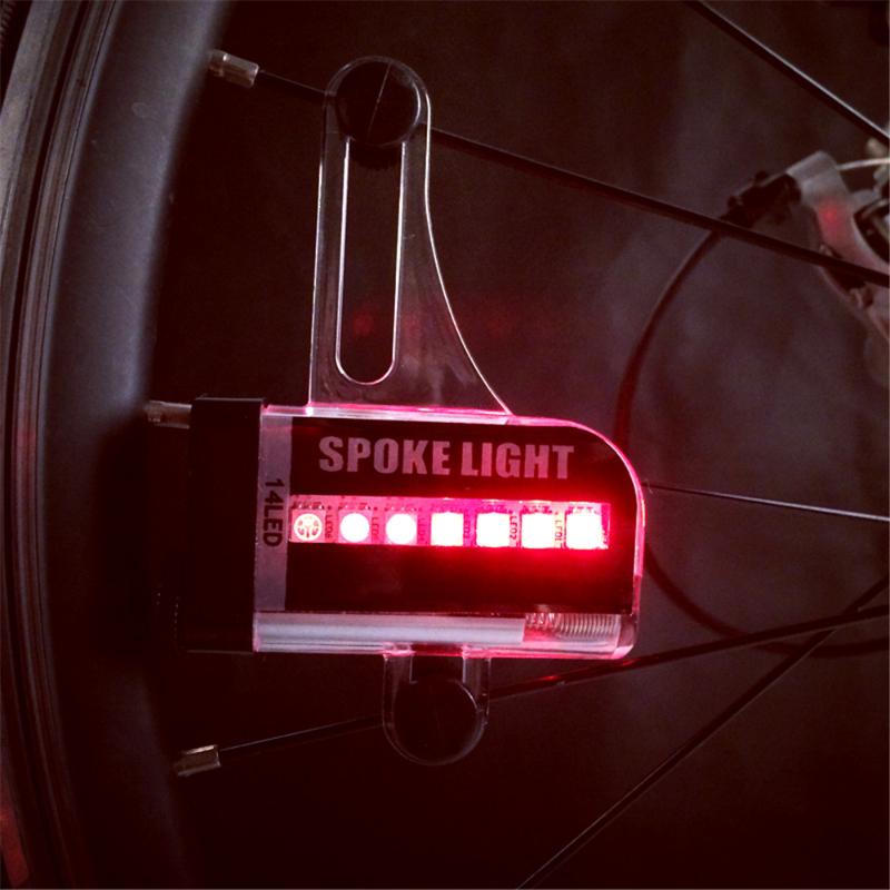Bike Lights Colorful 14 LED Light Wheels Warning Bicycle 30 Changes Signal Tire Spoke Flash Waterproof Cycling Accessories
Bike Lights Colorful 14 LED Light Wheels Warning Bicycle 30 Changes Signal Tire Spoke Flash Waterproof Cycling Accessories
