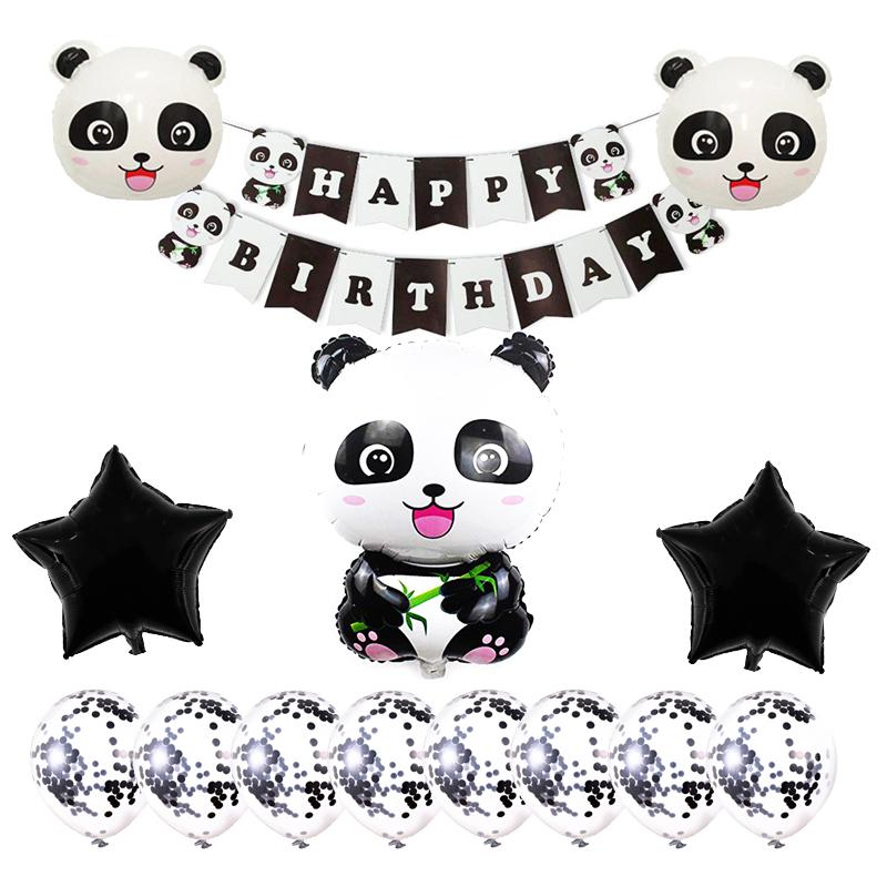 Cartoon Anniversaries Panda Balloon Black Foil Birthday Baby Shower Animal Theme Panda Party Decorations Kids Balloons Party Decoration
Cartoon Anniversaries Panda Balloon Black Foil Birthday Baby Shower Animal Theme Panda Party Decorations Kids Balloons Party Decoration