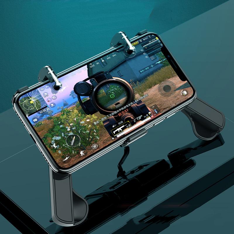 Game Controllers & Joysticks Mobile Gaming Trigger Gamepad Controller For PUBG Aim Key L1R1 Shooter Fire Button Joystick Smartphone C