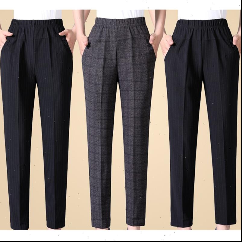 middle aged women pants autumn winter trousers big size loose plus velvet elastic waist black female ankle length 8xl, Black;white
middle aged women pants autumn winter trousers big size loose plus velvet elastic waist black female ankle length 8xl, Black;white