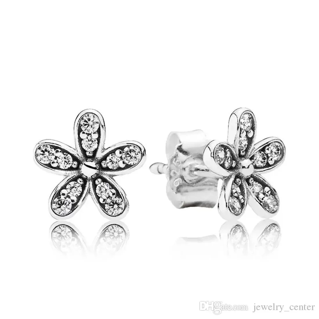 Genuine Clear CZ Diamond Daisy Stud Earrings Original Box for Pandora 925 Sterling Silver small Flower Women Girls Earring Set, Golden;silver
Genuine Clear CZ Diamond Daisy Stud Earrings Original Box for Pandora 925 Sterling Silver small Flower Women Girls Earring Set, Golden;silver