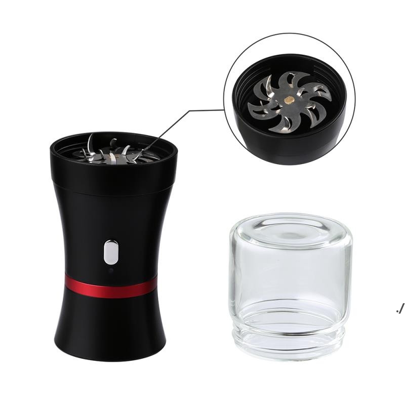 Portable Electric Herb Grinder Tobacco Grinder Tool With 1100mAh Battery Button Child Lock Protection Kitchen Accessories seaway DWF6255
Portable Electric Herb Grinder Tobacco Grinder Tool With 1100mAh Battery Button Child Lock Protection Kitchen Accessories seaway DWF6255