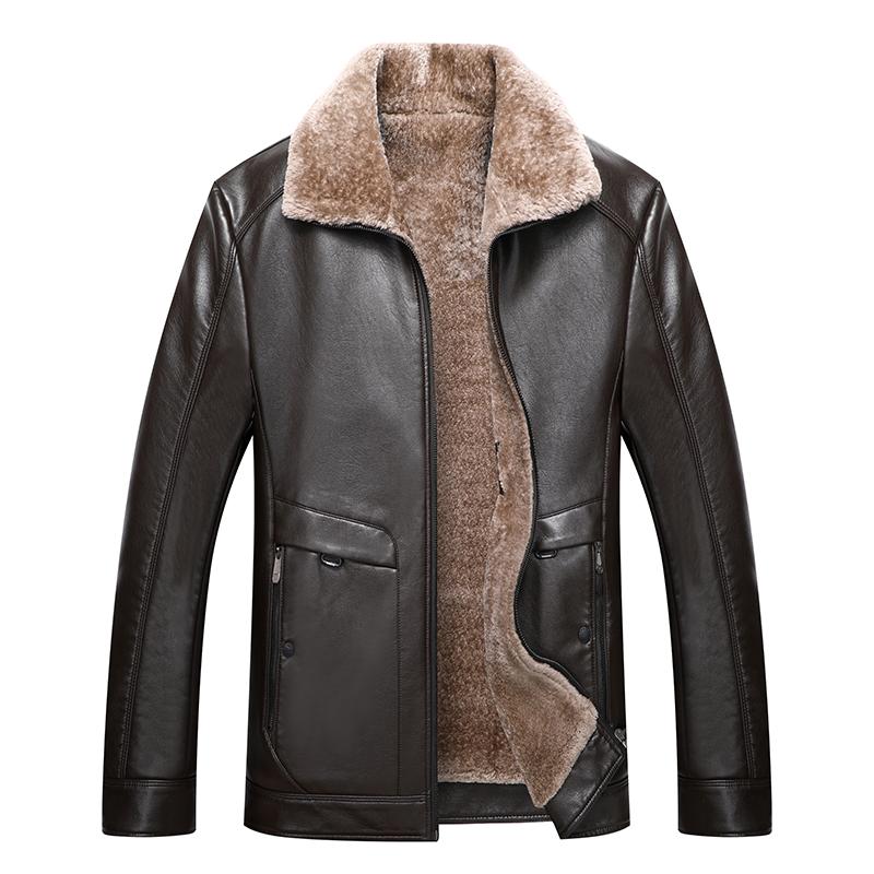 Men's Leather & Faux High Quality Sheepskin Coat Genuine Zipper Luxury Pilot Bomber Motorcycle Skull Jacket Men Eco Fur Trench Winter, Black
Men's Leather & Faux High Quality Sheepskin Coat Genuine Zipper Luxury Pilot Bomber Motorcycle Skull Jacket Men Eco Fur Trench Winter, Black