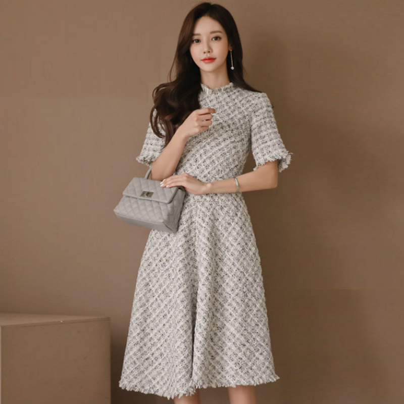 Fashion women new arrival thick warm formal dress casual slim comfortable temperament trend sweet vintage party a-line dress, Beige
Fashion women new arrival thick warm formal dress casual slim comfortable temperament trend sweet vintage party a-line dress, Beige