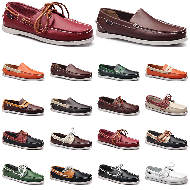 188 Womens sneakers Sailing shoe mens casual leather shoes black white red green orange brown outdoor trainers size 38-45, 14
188 Womens sneakers Sailing shoe mens casual leather shoes black white red green orange brown outdoor trainers size 38-45, 14