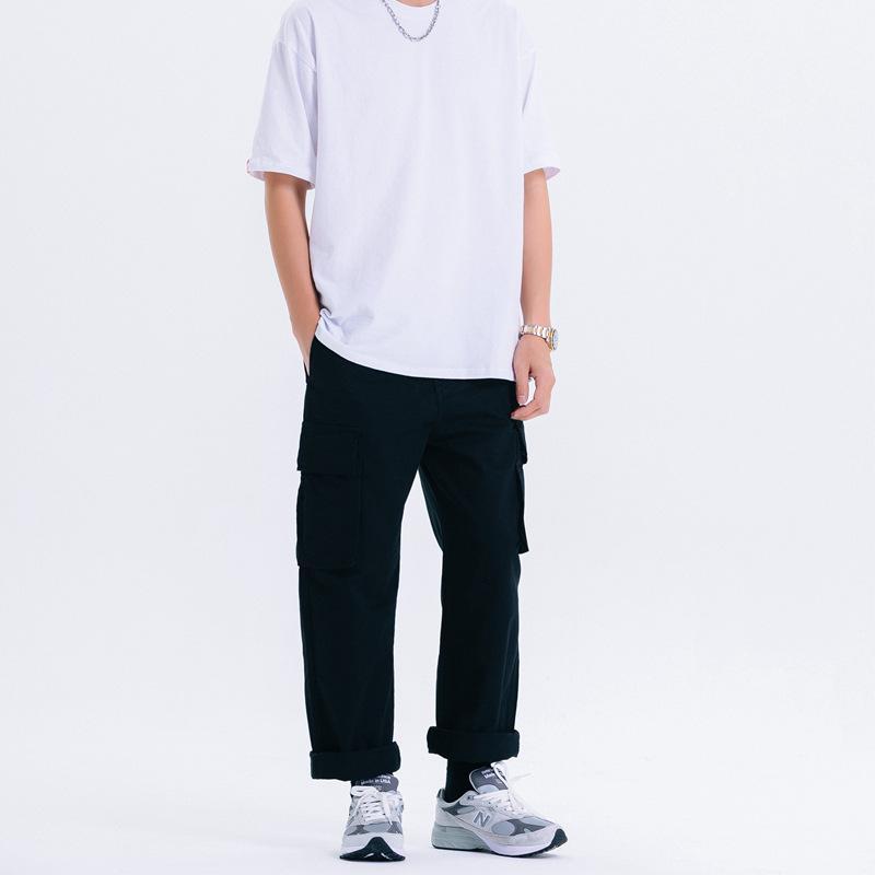 Men's Pants Ins Overalls Loose Multiple Pockets Elastic Straight Tube And Casual Youth Slacks Men, Black
Men's Pants Ins Overalls Loose Multiple Pockets Elastic Straight Tube And Casual Youth Slacks Men, Black