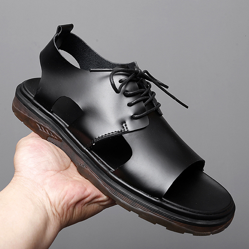 Slippers Leather sandals men's leather anti sweat summer driving beach shoes casual wear Roman ZKKL, 1# shoe box
Slippers Leather sandals men's leather anti sweat summer driving beach shoes casual wear Roman ZKKL, 1# shoe box