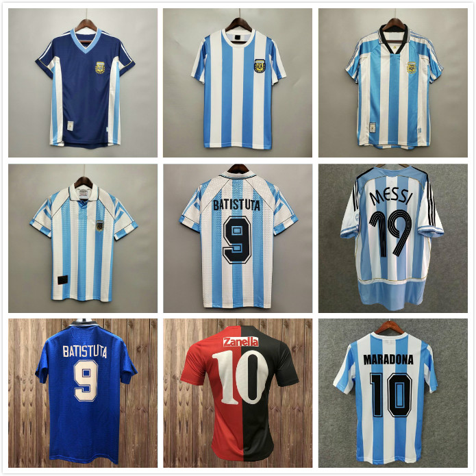 78 86 Argentina Retro MARADONA MESSI Soccer Jersey KEMPES BATISTUTA 94 96 98 Football shirts CRESPO DI MARIA 2000 01 GALLARDO 06 HIGUAIN ORTEGA 2014 vintage, Brown
78 86 Argentina Retro MARADONA MESSI Soccer Jersey KEMPES BATISTUTA 94 96 98 Football shirts CRESPO DI MARIA 2000 01 GALLARDO 06 HIGUAIN ORTEGA 2014 vintage, Brown