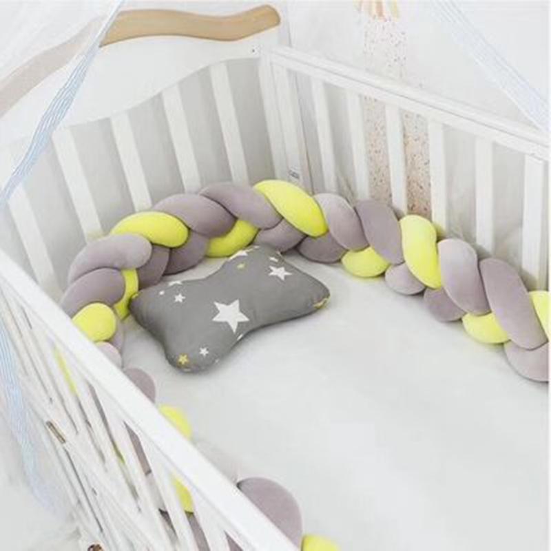 Bedding Sets 1 PC 2M/3M/4M Baby Bed Bumper Nersury Cot Kids 3 Braid Knot Pillow Cushion Crib Protector Room Decor
Bedding Sets 1 PC 2M/3M/4M Baby Bed Bumper Nersury Cot Kids 3 Braid Knot Pillow Cushion Crib Protector Room Decor