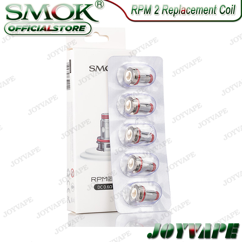 SMOK RPM 2 Replacement Coil for RPM2S/RPM2/Scar P3/Scar P5/IPX 80 /Nord 4/Nord-X/Thallo/S Mesh DC/MTL Coils Heads 100% Original
SMOK RPM 2 Replacement Coil for RPM2S/RPM2/Scar P3/Scar P5/IPX 80 /Nord 4/Nord-X/Thallo/S Mesh DC/MTL Coils Heads 100% Original