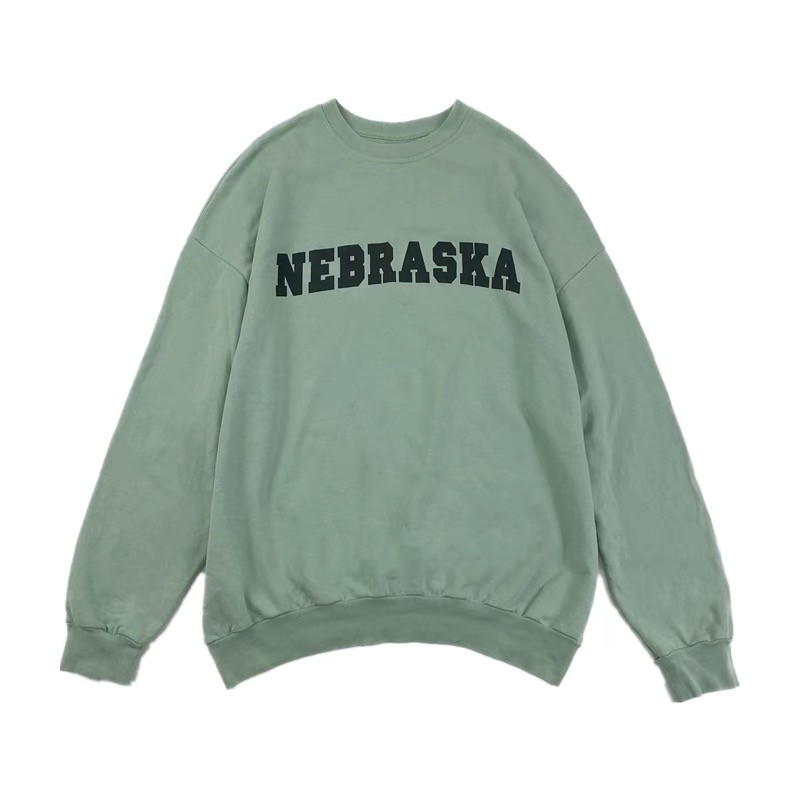 Mens Designer Hoodies RAF ARCHIVE NEBRASKA Slogan Printed Washed Worn Hoodie Sweatshirt High Street Fashion, Mint green
Mens Designer Hoodies RAF ARCHIVE NEBRASKA Slogan Printed Washed Worn Hoodie Sweatshirt High Street Fashion, Mint green