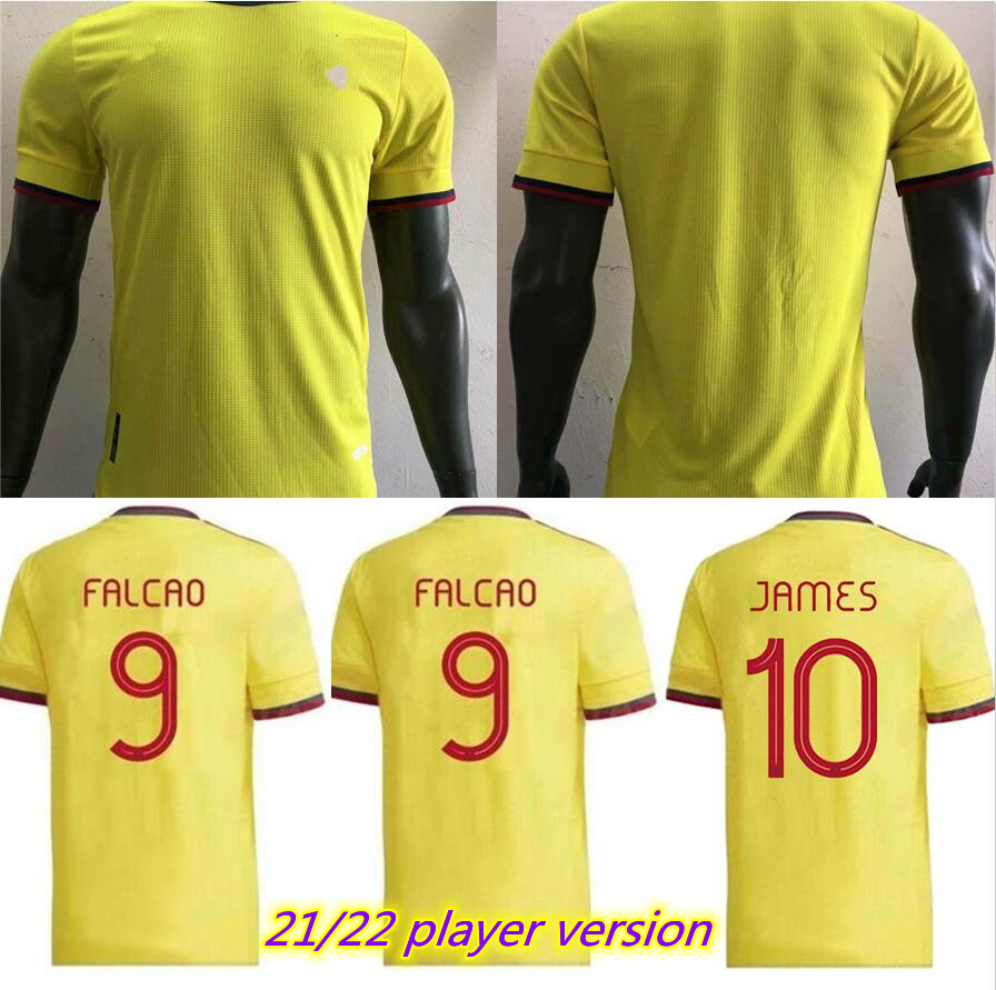 player version Colombia soccer jerseys 21 22 Colombie Camiseta de futbol JAMES FALCAO CUADRAD VALDERRAMA Football Shirts
player version Colombia soccer jerseys 21 22 Colombie Camiseta de futbol JAMES FALCAO CUADRAD VALDERRAMA Football Shirts