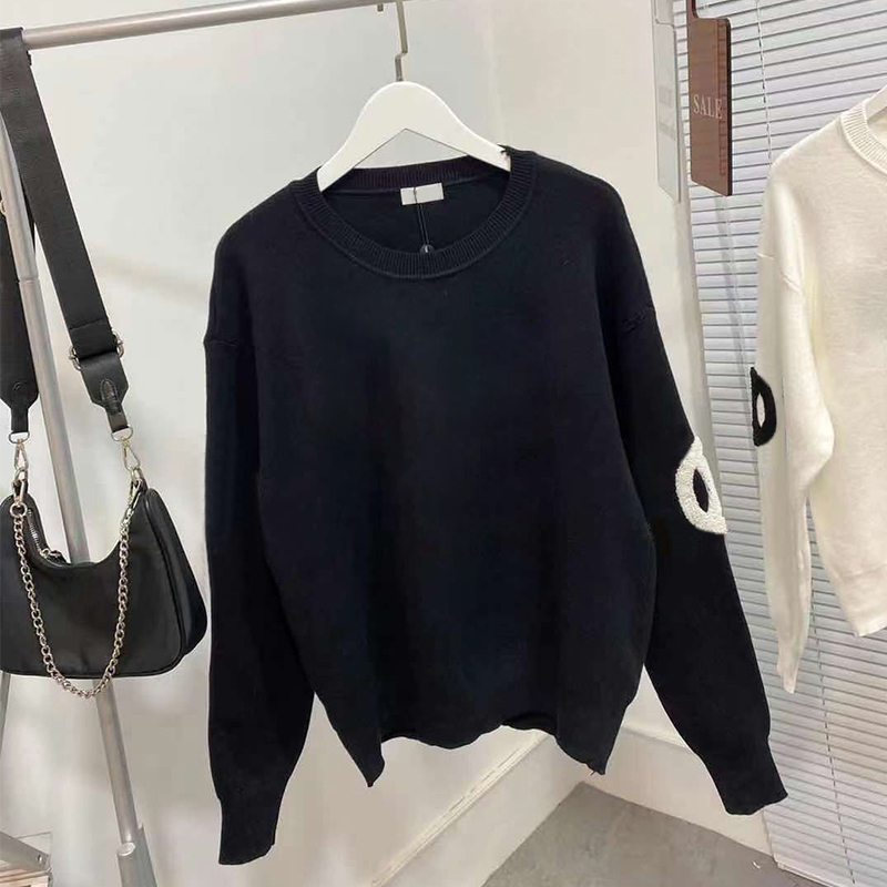 Dropship Fashion Women' Hoodies Autumn Winter Knitted Sweater Sweatshirts with Pearl Number 31 for Women Black White 2Colors 98310
Dropship Fashion Women' Hoodies Autumn Winter Knitted Sweater Sweatshirts with Pearl Number 31 for Women Black White 2Colors 98310
